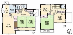 鈴木　邸の物件間取画像